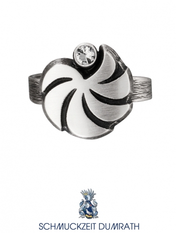 Nord-Form N-1-6603 Ring mit Bergkristall
