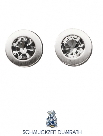 Nord-Form N-4-2905 Ohrstecker mit Bergkristall